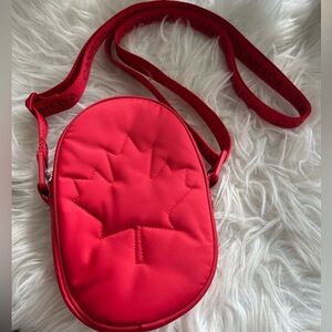 SOLD-Lululemon red crossbody bag small